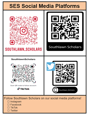 Scan the QR codes to access our Social Media